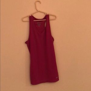 Nike girls razor back tank